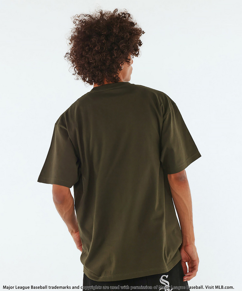 【MLB】Puff Printing Tee 詳細画像 カーキ系 4
