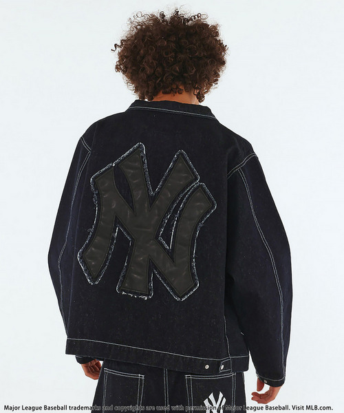 【MLB】Utility Denim Jacket 詳細画像