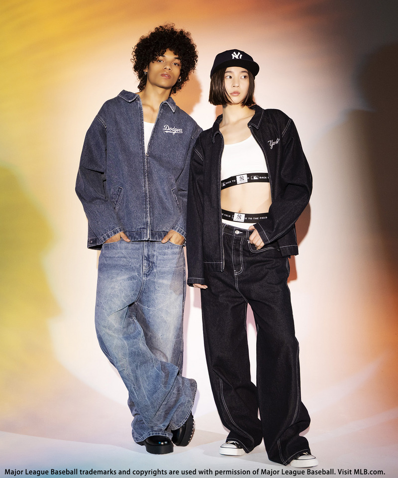 【MLB】Utility Denim Jacket 詳細画像 デニムブルー 11