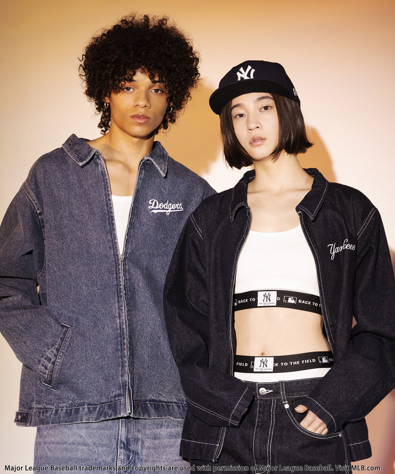 【MLB】Utility Denim Jacket 詳細画像 デニムブルー 12