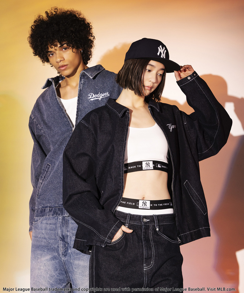 【MLB】Utility Denim Jacket 詳細画像 デニムブルー 13