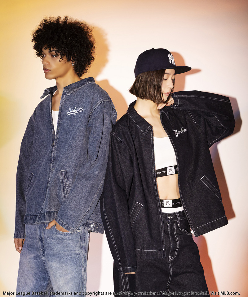 【MLB】Utility Denim Jacket 詳細画像 デニムブルー 14