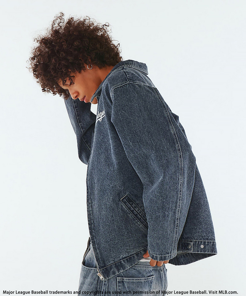 【MLB】Utility Denim Jacket 詳細画像 デニムブルー 3