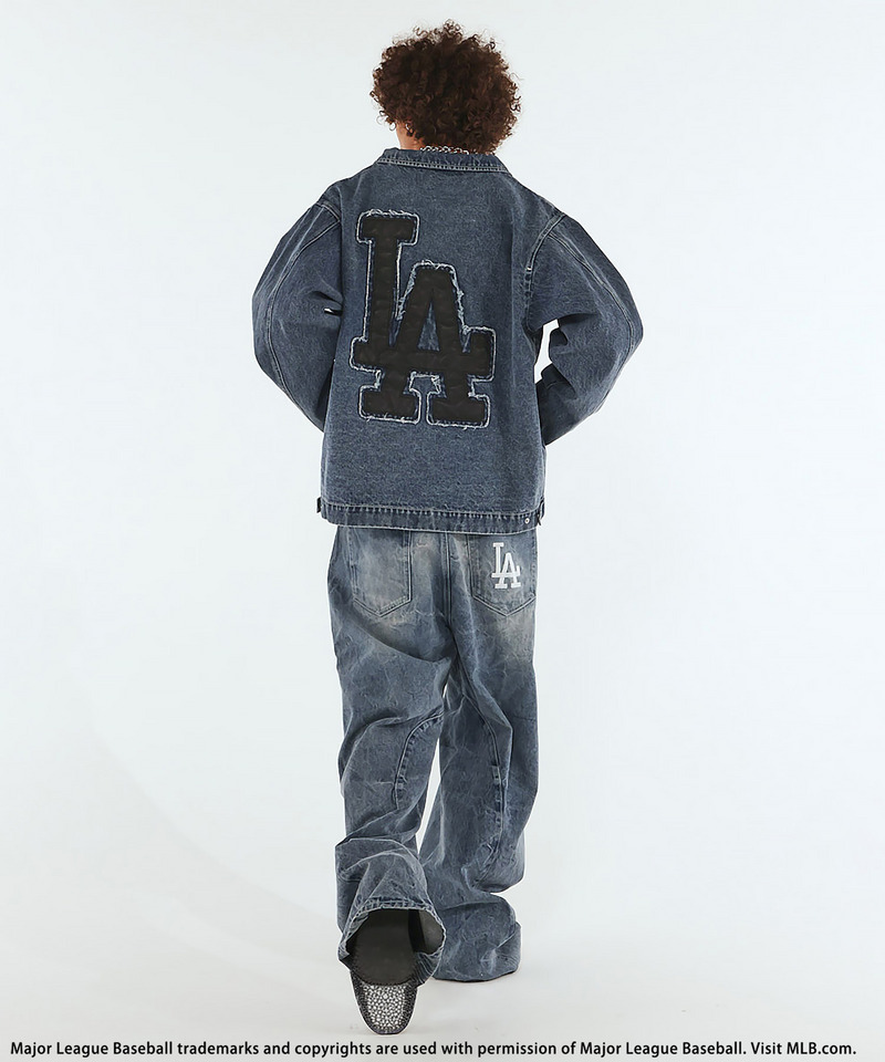 【MLB】Utility Denim Jacket 詳細画像 デニムブルー 7