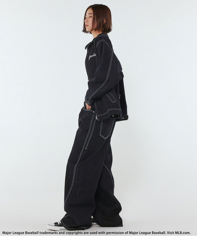 【MLB】Utility Denim Jacket 詳細画像 インディゴ 13