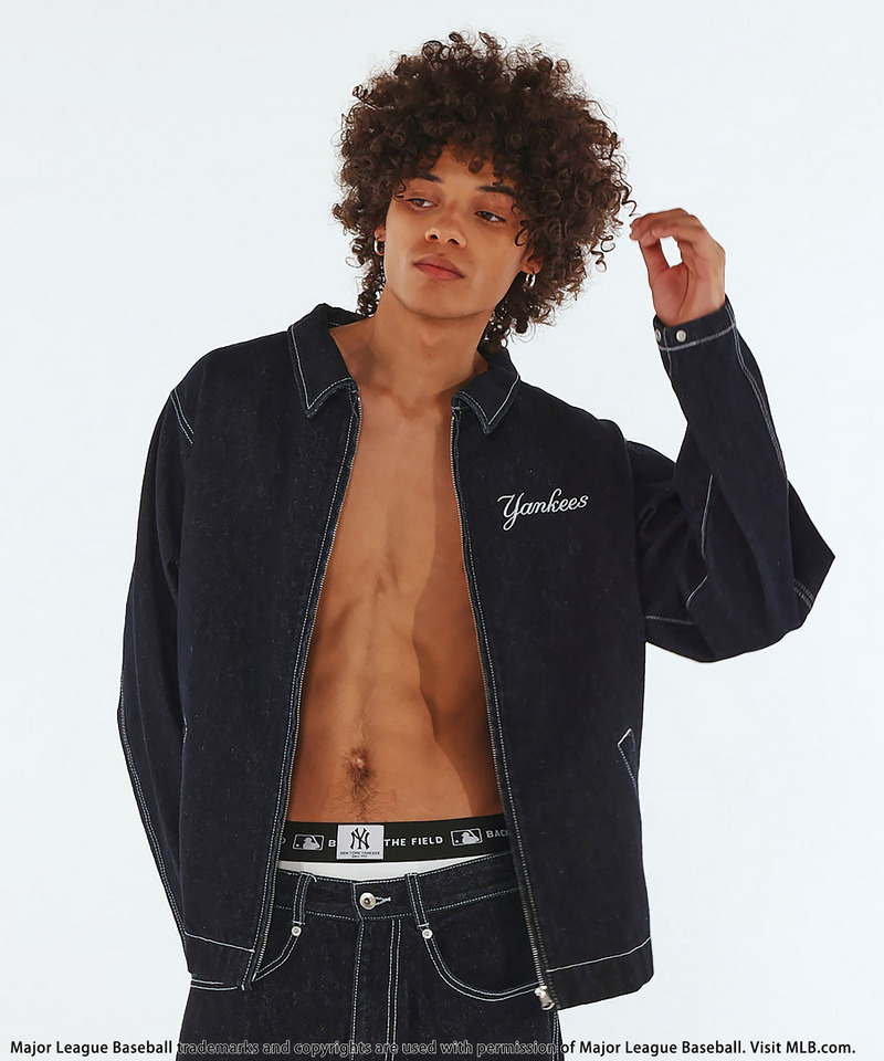 【MLB】Utility Denim Jacket 詳細画像 インディゴ 3