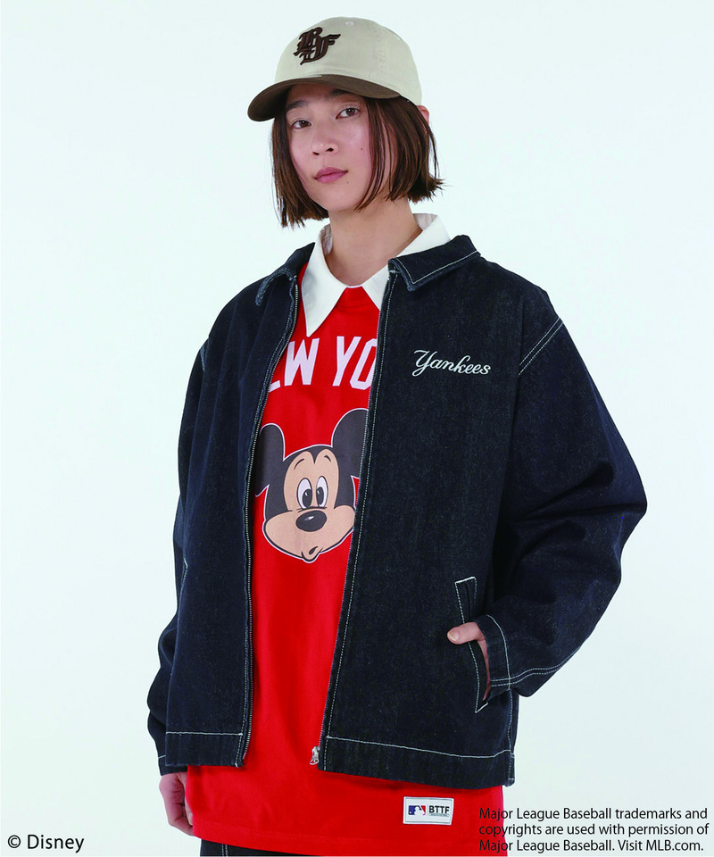 【MLB】Utility Denim Jacket 詳細画像 インディゴ 5