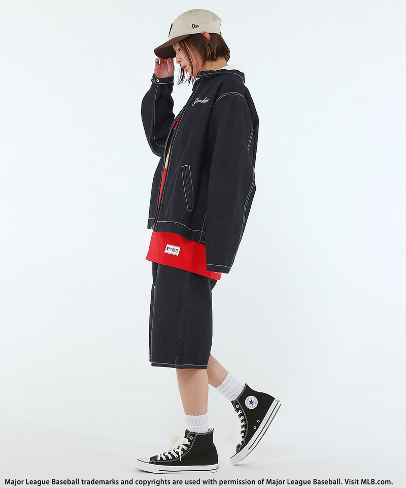 【MLB】Utility Denim Jacket 詳細画像 インディゴ 9