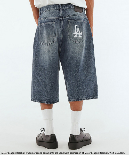 【MLB】Baggy Jean Shorts