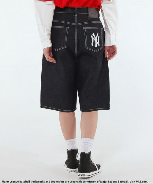 【MLB】Baggy Jean Shorts