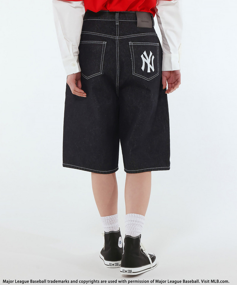 【MLB】Baggy Jean Shorts 詳細画像 インディゴ 1