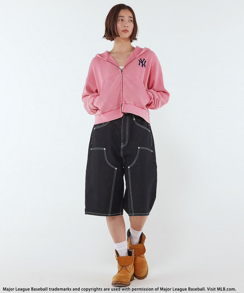 【MLB】Baggy Jean Shorts 詳細画像 インディゴ 10