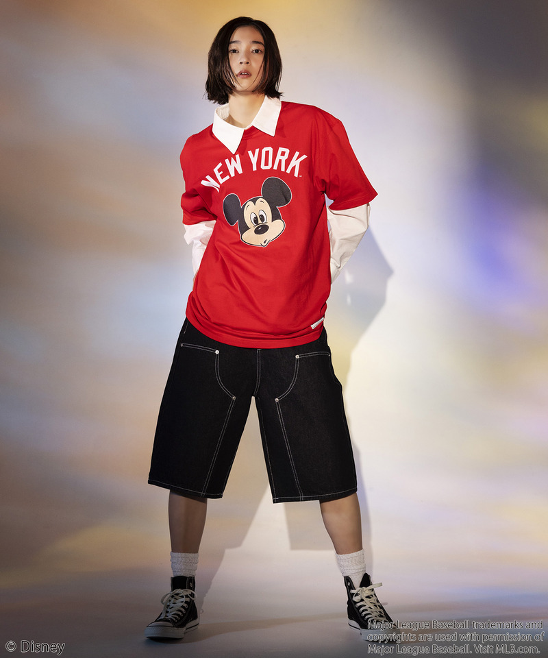 【MLB】Baggy Jean Shorts 詳細画像 インディゴ 8