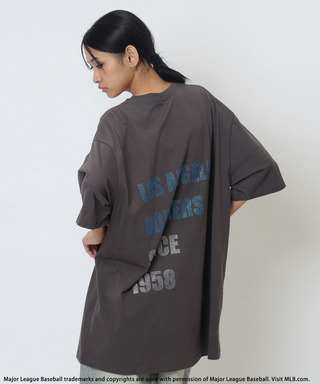 【MLB】Rhinestone-Embellished Tee