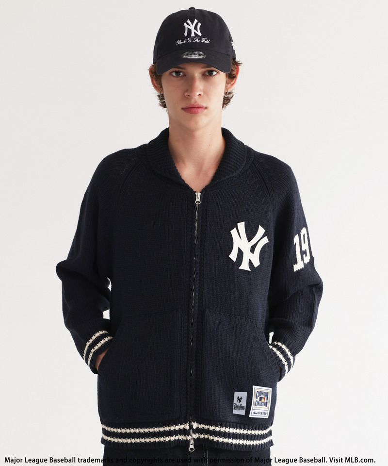 【MLB】Cowichan sweater 詳細画像 ネイビー 1