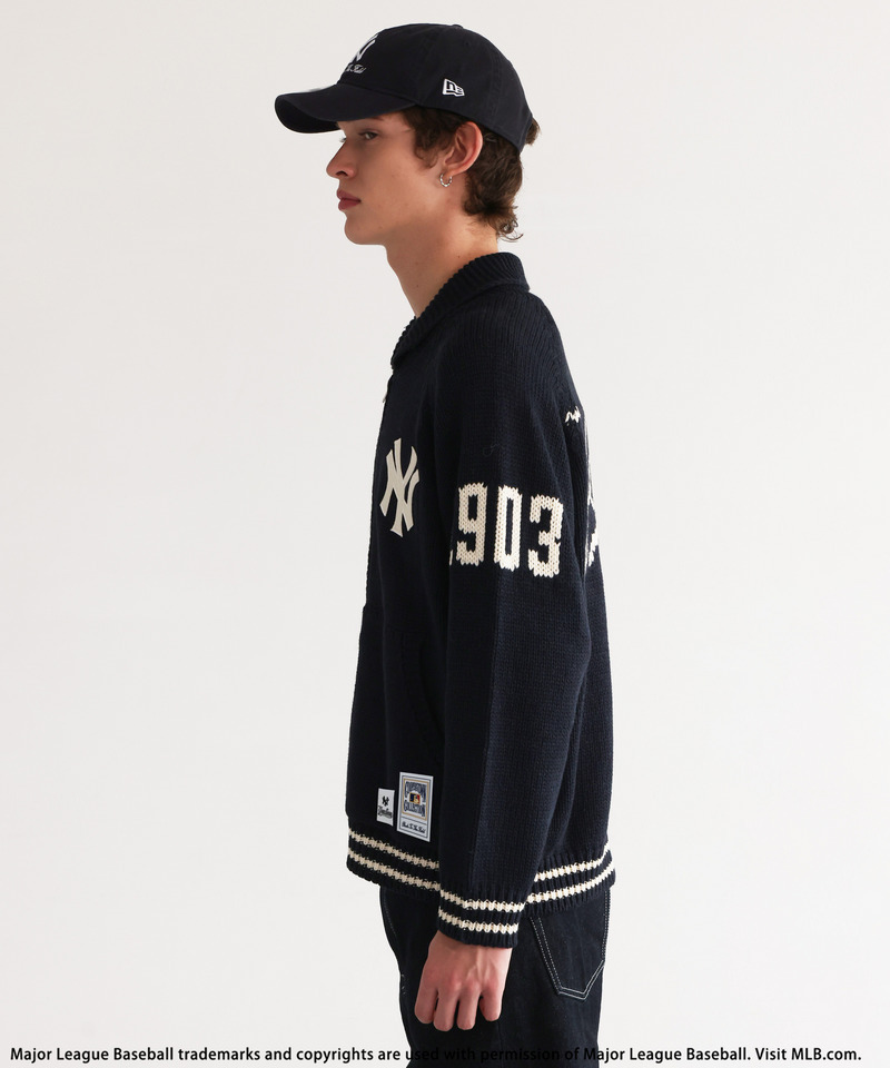 【MLB】Cowichan sweater 詳細画像 ネイビー 7