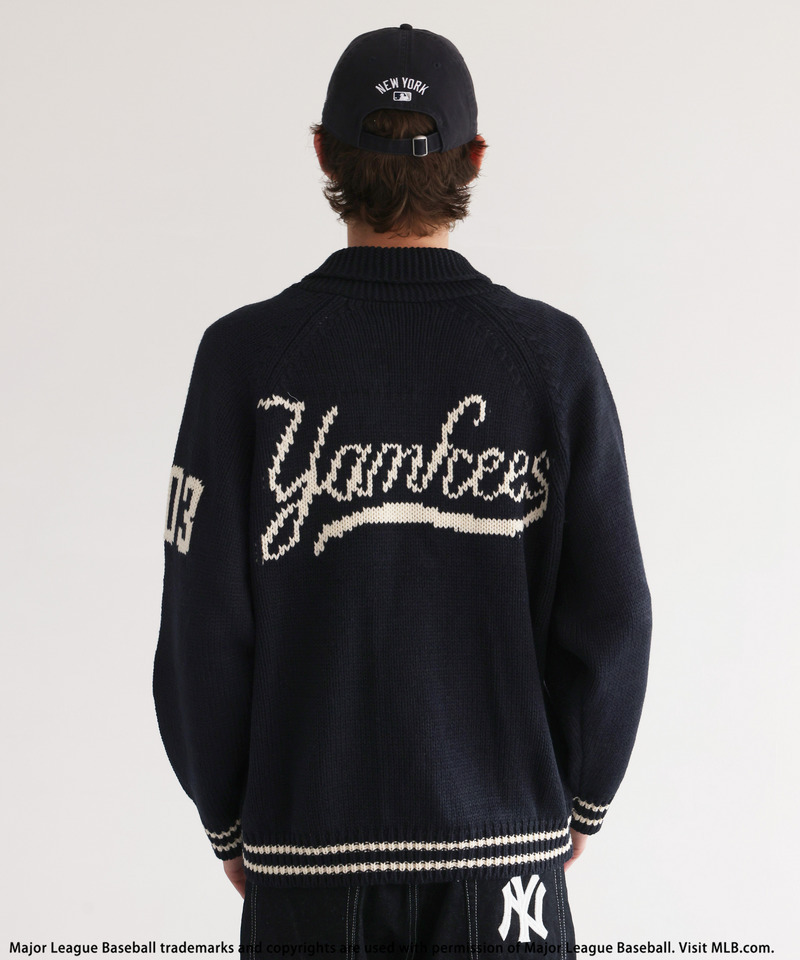 【MLB】Cowichan sweater 詳細画像 ネイビー 8