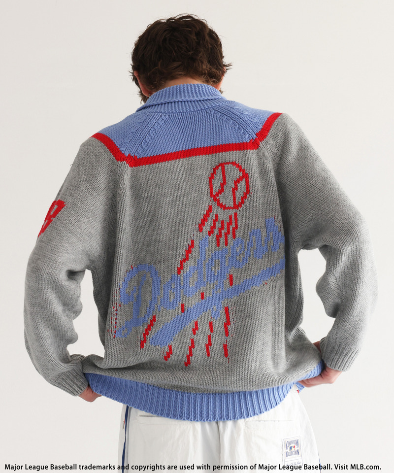 【MLB】Cowichan sweater 詳細画像 グレー 3