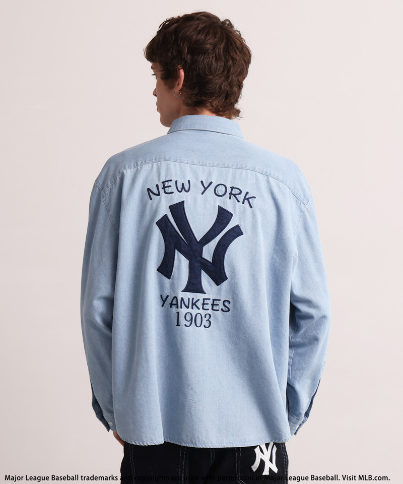 【MLB】Embroidered Shirt 詳細画像 ブリーチ 1