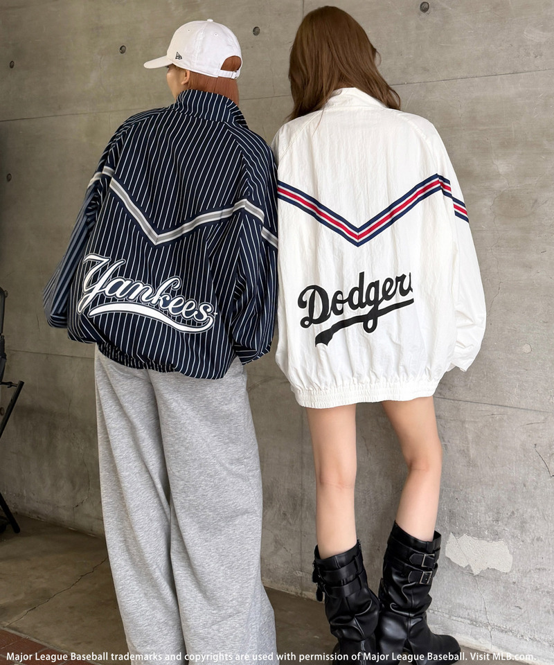 【MLB】Track Jacket 詳細画像 オフホワイト 12
