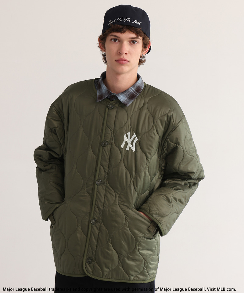 【MLB】Liner Jacket 詳細画像 カーキ 1