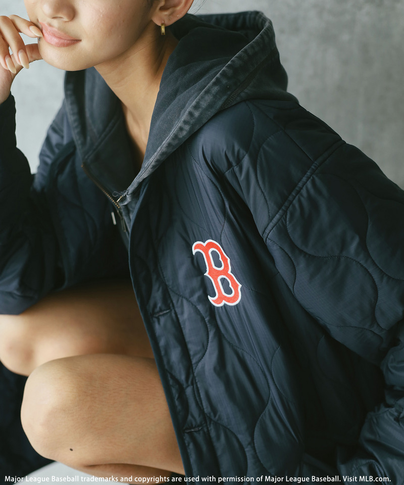 【MLB】Liner Jacket 詳細画像 ネイビー 12