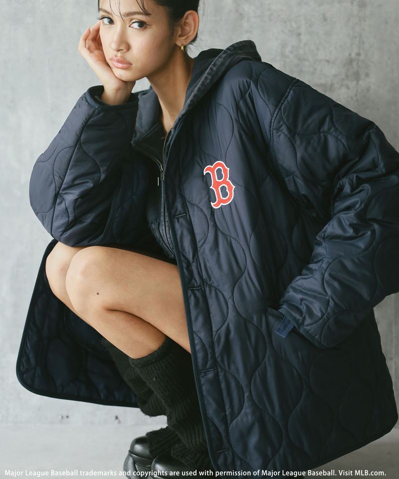 【MLB】Liner Jacket 詳細画像 ネイビー 13
