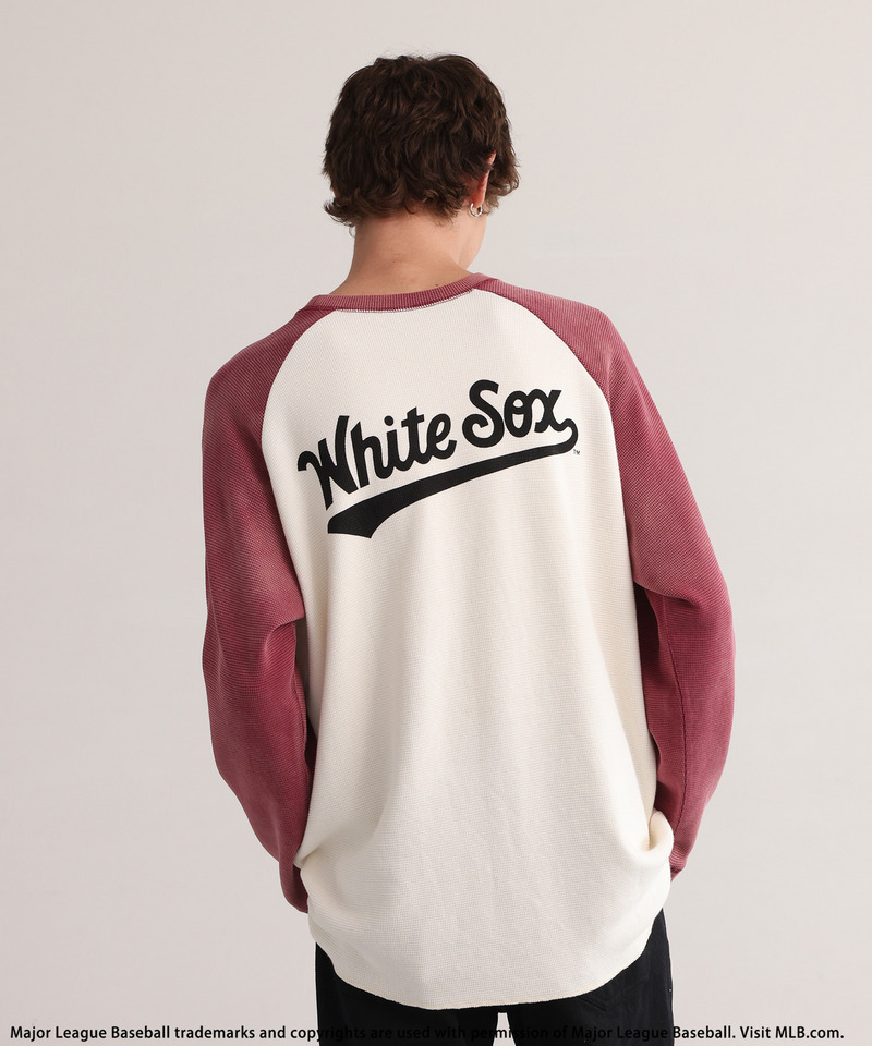 【MLB】Thermal Raglan Tee 詳細画像 ボルドー 5