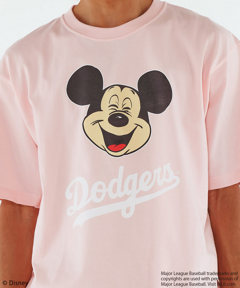 【MLB】【Disney】 Visual Tee 詳細画像 ピンク 8