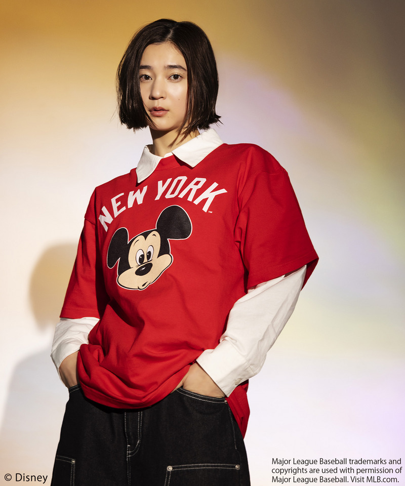 【MLB】【Disney】 Visual Tee 詳細画像 レッド 2