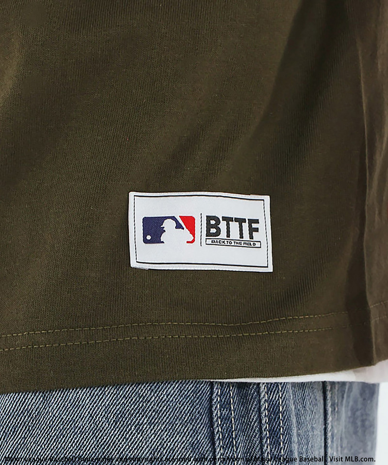 【MLB】【Disney】 Visual Tee 詳細画像 カーキ 9