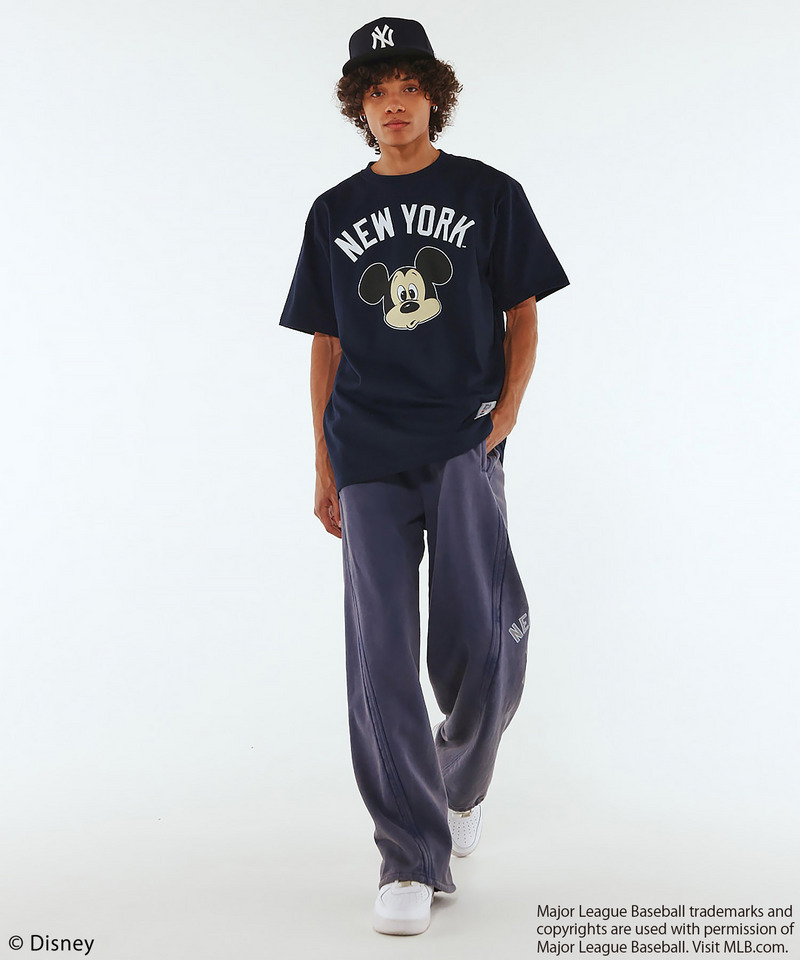 【MLB】【Disney】 Visual Tee 詳細画像 ネイビー 4