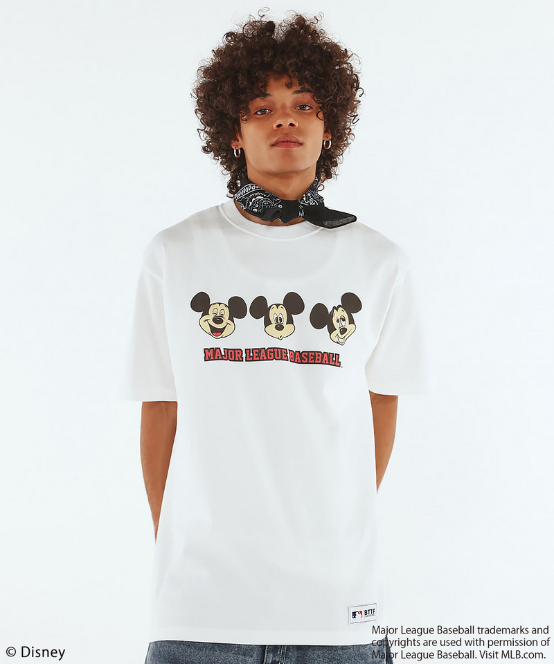 【MLB】【Disney】 Visual Tee 詳細画像 ホワイト系 2