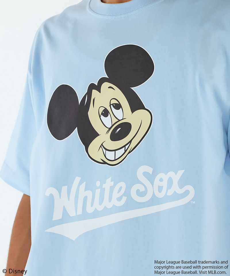 【MLB】【Disney】 Visual Tee 詳細画像 ブルー系 4