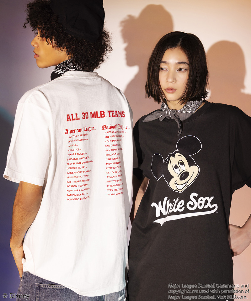 【MLB】【Disney】 Visual Tee 詳細画像 ブラック系 3