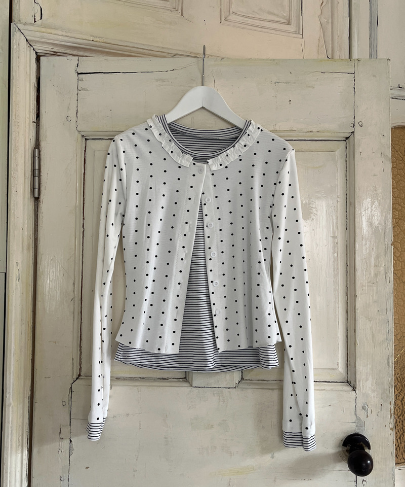 ミックスパッチワークトップス 詳細画像 オフホワイト 1