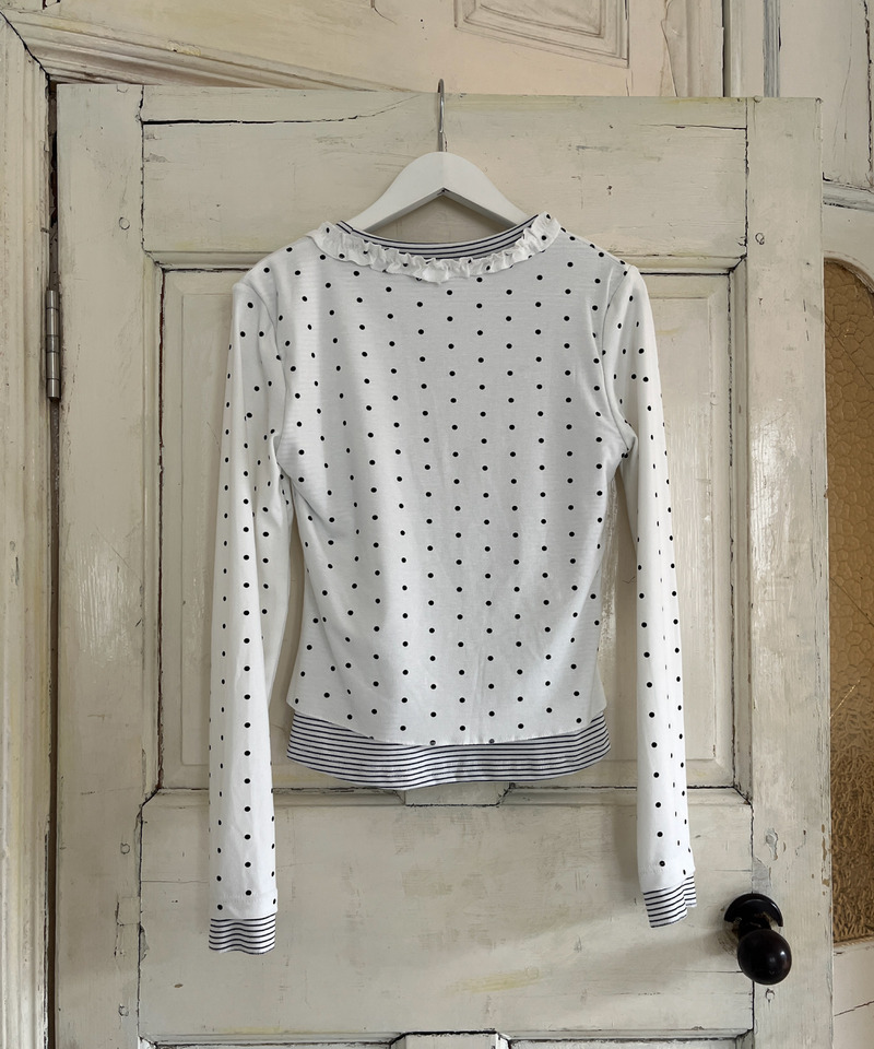 ミックスパッチワークトップス 詳細画像 オフホワイト 4