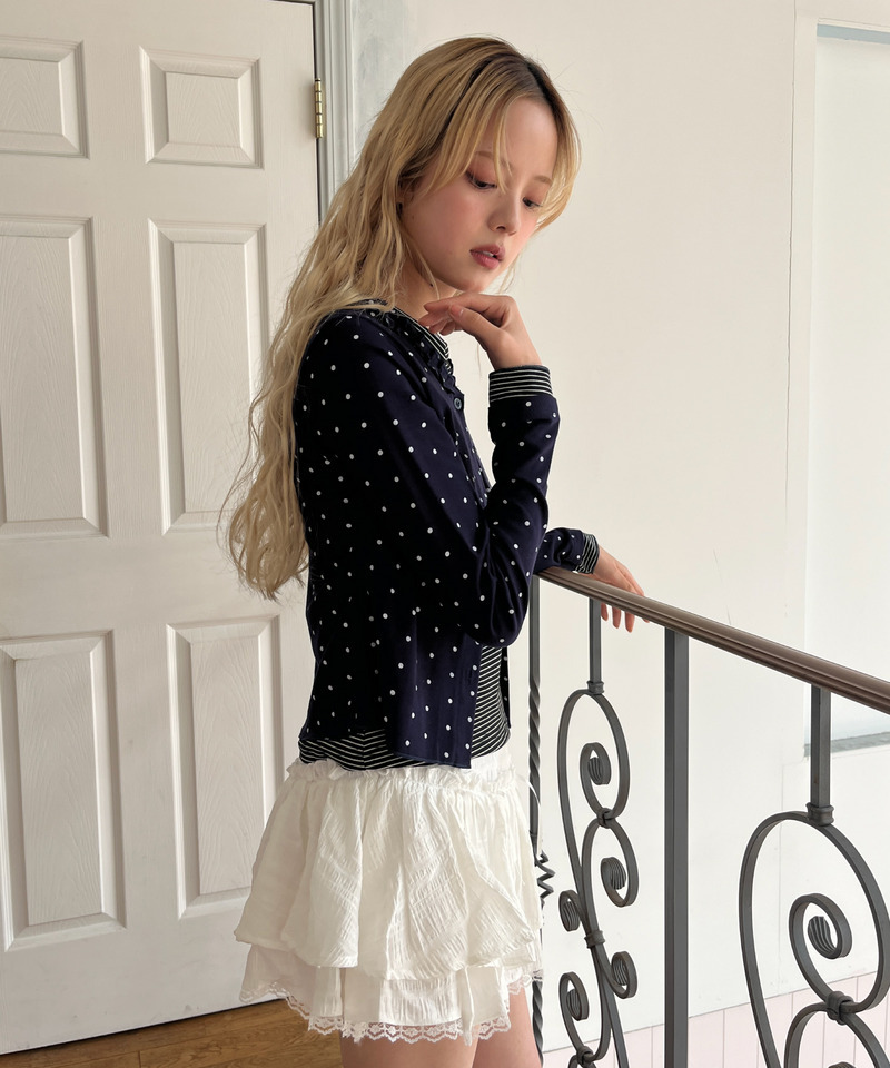 ミックスパッチワークトップス 詳細画像 ブラック 17