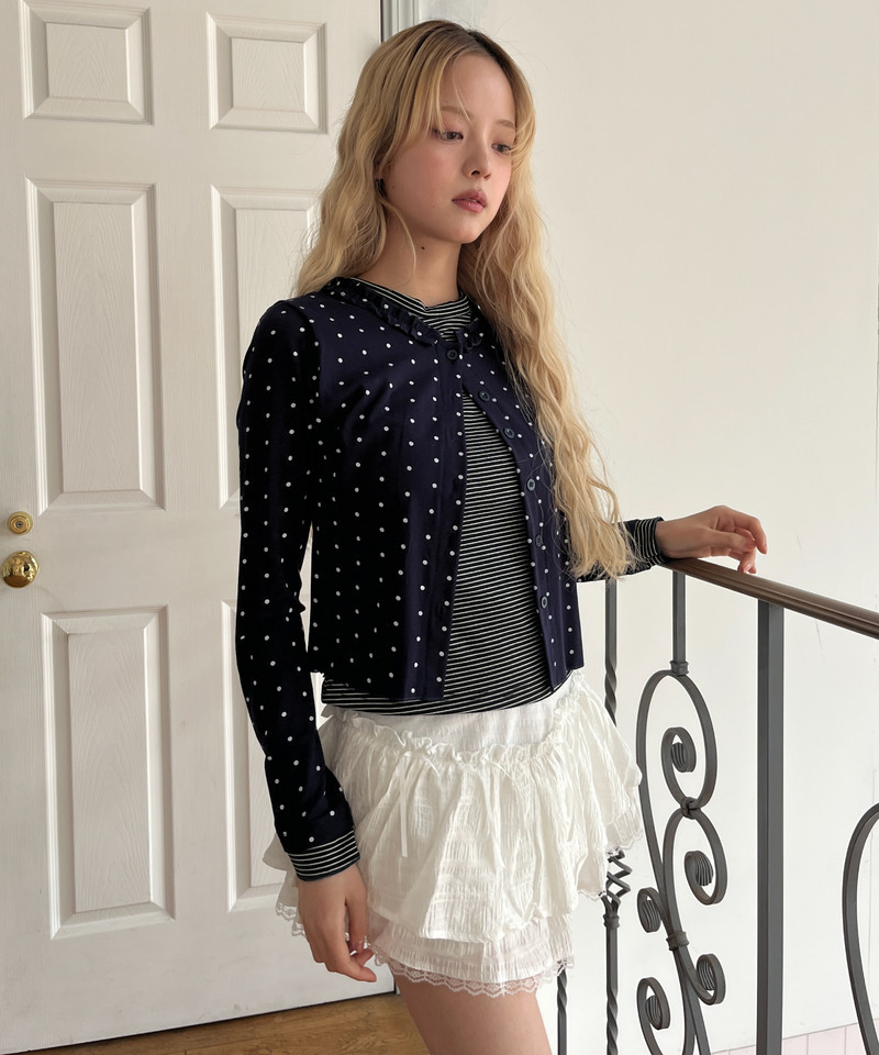 ミックスパッチワークトップス 詳細画像 ブラック 7