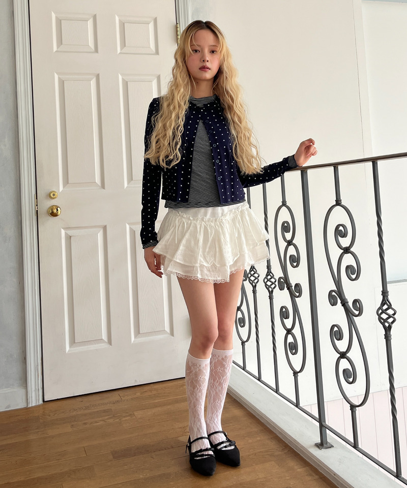 ミックスパッチワークトップス 詳細画像 ブラック 8