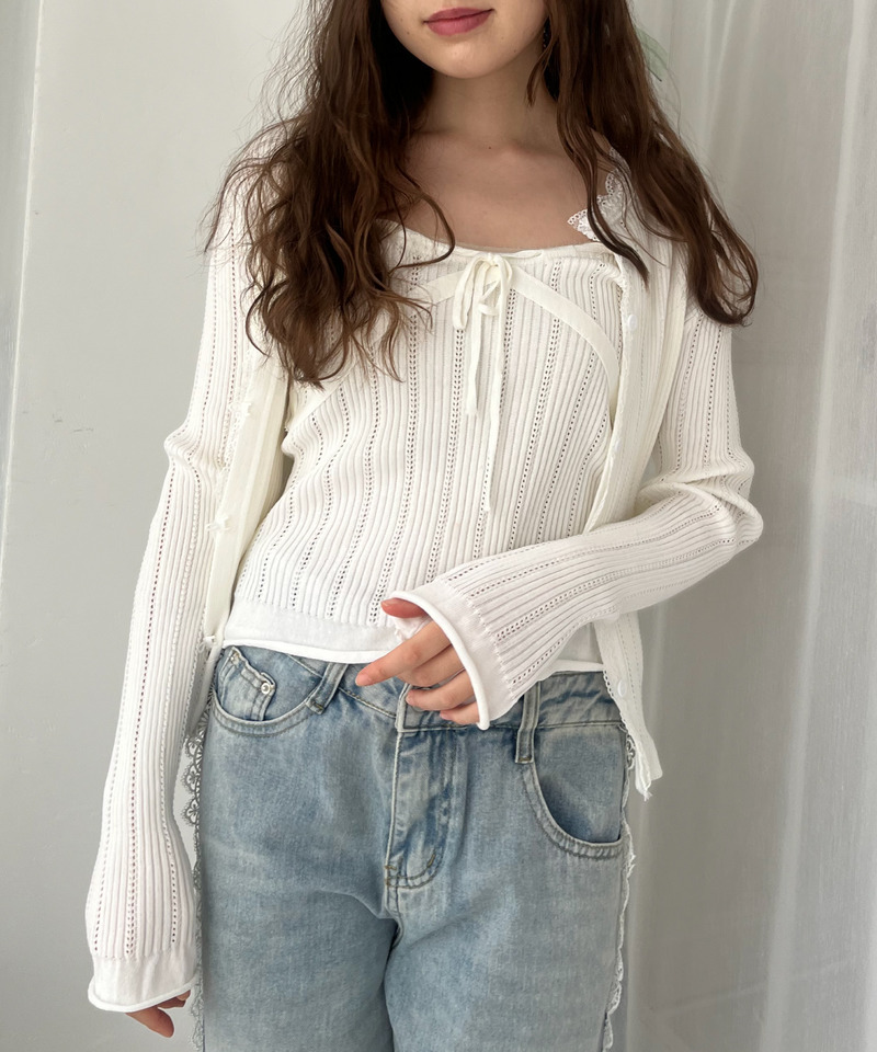 レーストリミングアンサンブル 詳細画像 オフホワイト 1