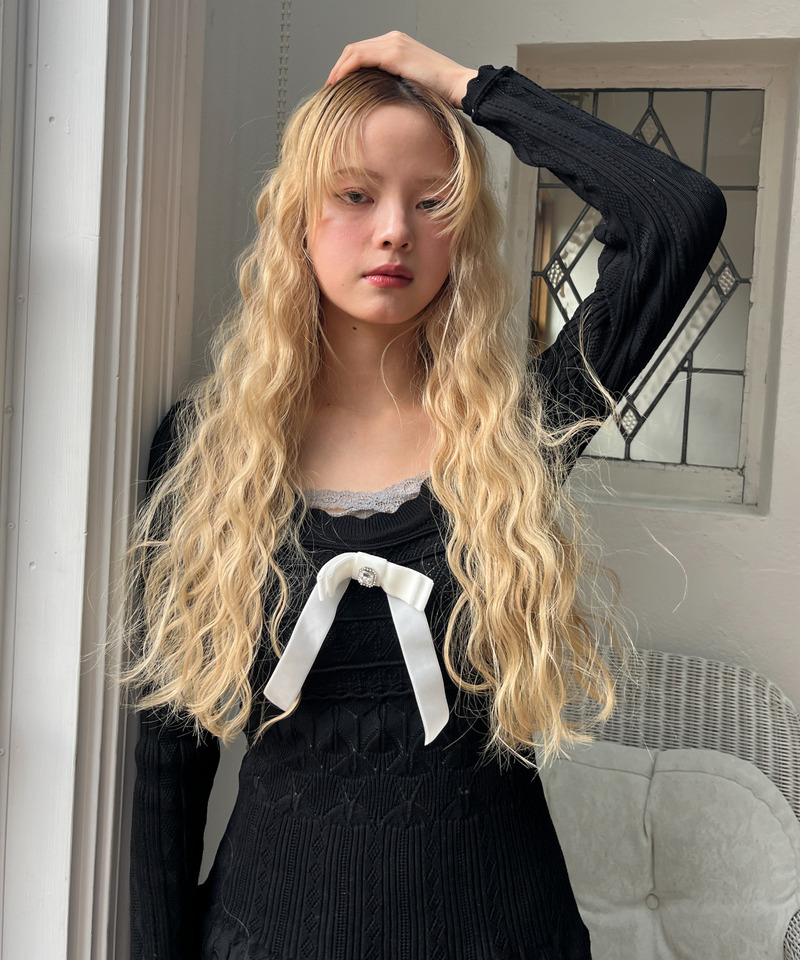 ガーリーワンピース 詳細画像 ブラック 11