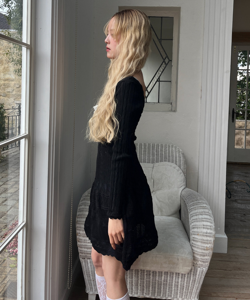 ガーリーワンピース 詳細画像 ブラック 23