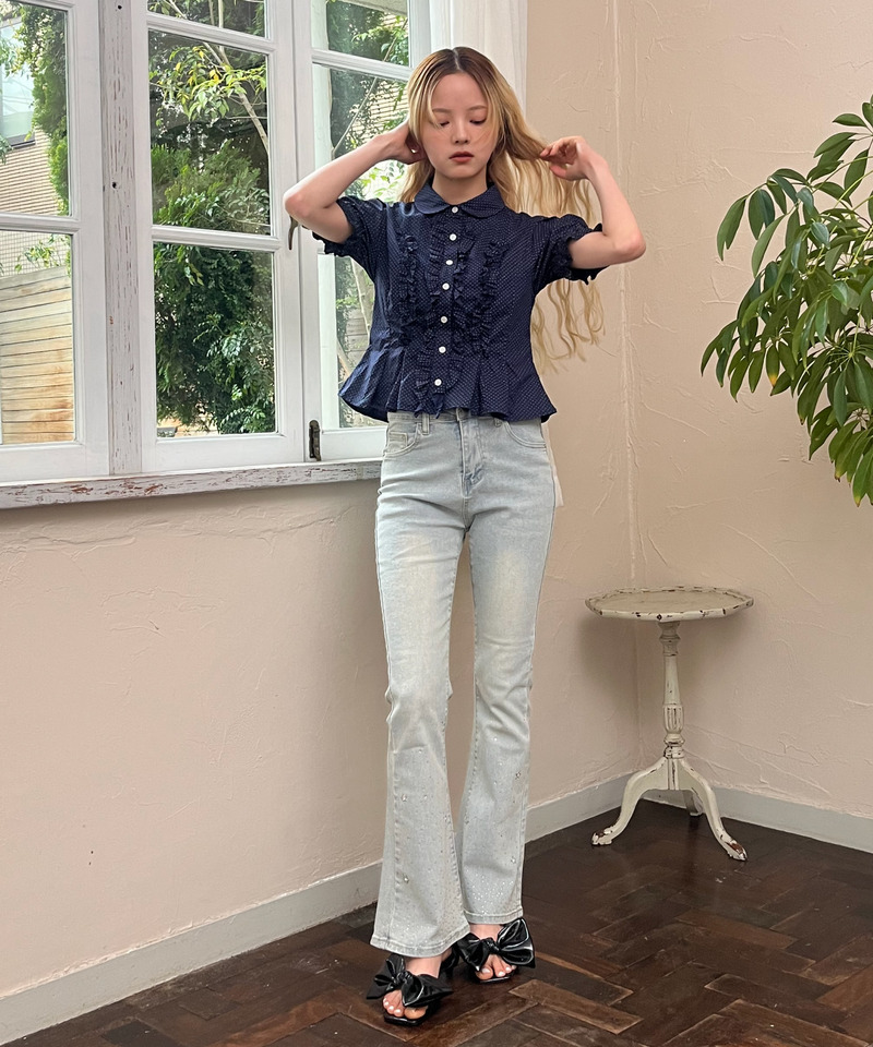 シャイニーフレアデニム 詳細画像 ブリーチ 12