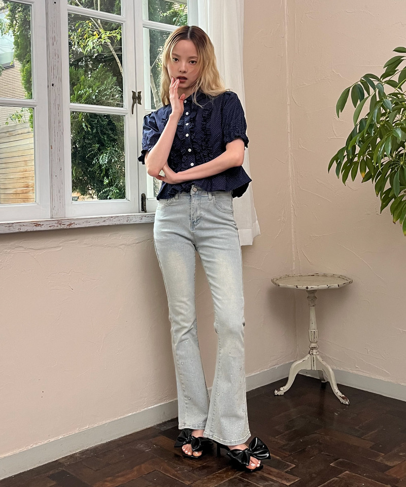 シャイニーフレアデニム 詳細画像 ブリーチ 14