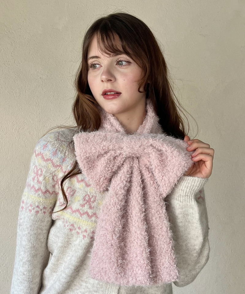 モチーフニットカーディガン 詳細画像 ベージュ 2