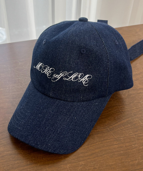 バックリボン刺しゅうロゴCAP 詳細画像