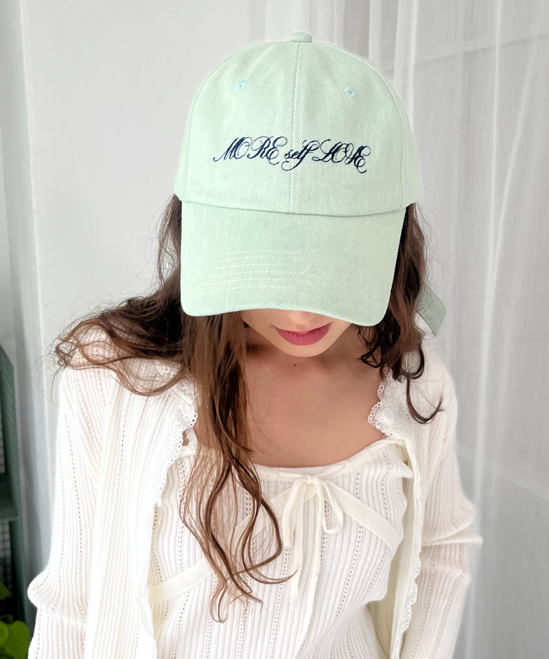 バックリボン刺しゅうロゴCAP 詳細画像 ブリーチ 1