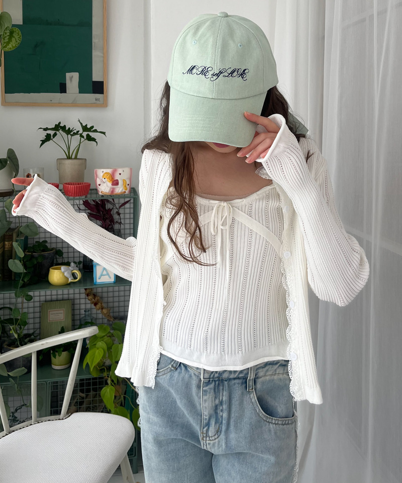 バックリボン刺しゅうロゴCAP 詳細画像 ブリーチ 10