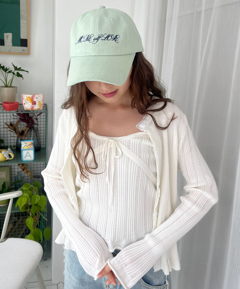 バックリボン刺しゅうロゴCAP 詳細画像 ブリーチ 11